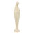 A beautiful, minimalist Art Deco-style statue of the Virgin and Child made of resin; marked "Faro" on the base, with a...