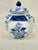 Chinese Vintage Blue & White Ginger Jar For Sale - Image 3 of 8