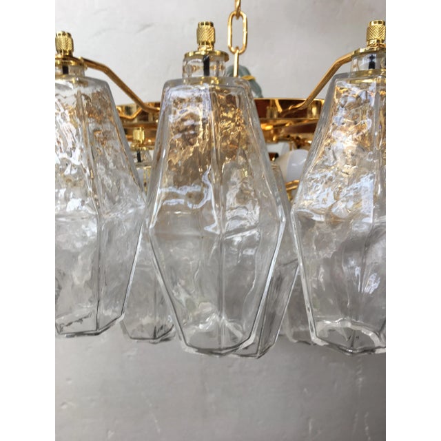 Italian Murano Glass Sputnik Chandelier Poliedro For Sale - Image 6 of 11