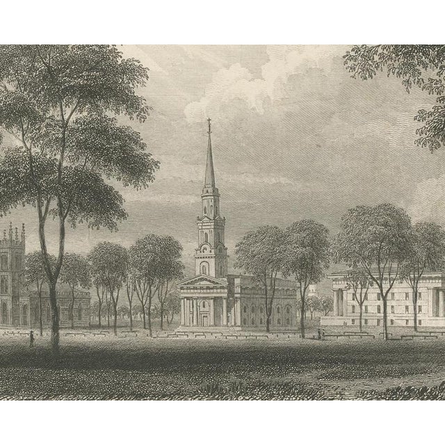 19th Century Roger Williams, New Haven Green Toward Yale College, 1850, Paper For Sale - Image 5 of 8