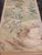 Traditional hanging scroll. Sansuga: landscape painting. Lakeside or by the lake is inscribed on the right hand side in...