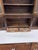 Antique Hoosier Style Farmhouse Cabinet With Glass Doors and Enamel Worktop For Sale In Kansas City - Image 6 of 11