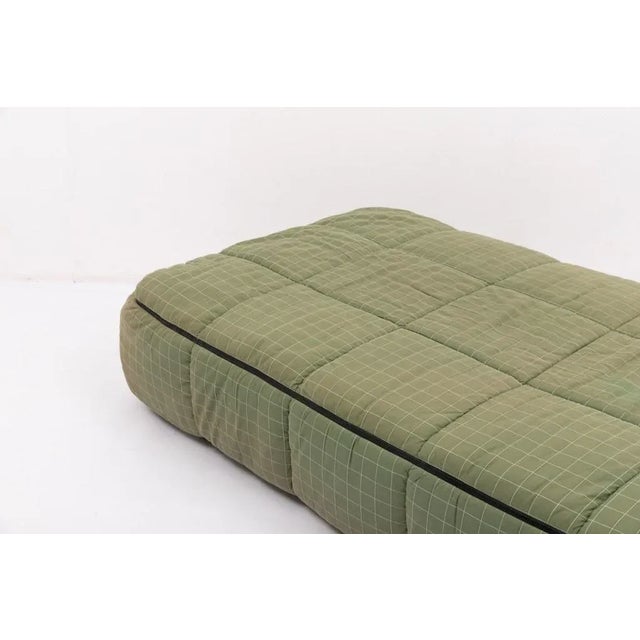 Textile Strips Single Bed/Daybed by Cini Boeri for Arflex, Italy, 1970s For Sale - Image 7 of 11