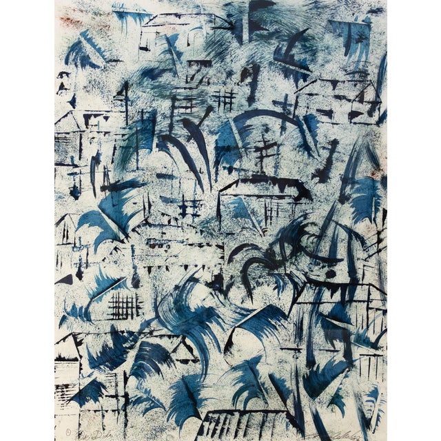 Chef de Mulu, The Birds, Acrylic on Paper For Sale - Image 5 of 5