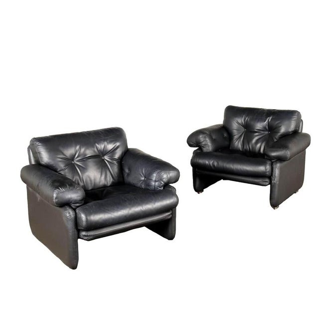 Vintage Coronado Armchairs by Afra & Tobia Scarpa for C&B, 1970s For Sale - Image 14 of 14