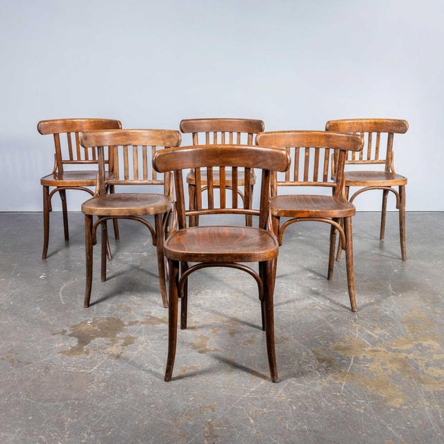 Warm Oak Classic Bentwood Dining Chair, 1940s For Sale - Image 11 of 11