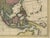 Baroque Antique Map of Asia and the East Indies, 1720 For Sale - Image 3 of 11