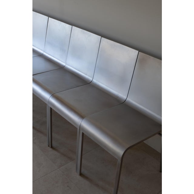 1990s Cn°ii Chairs Attributed to Maarten Van Severen by Lensvelt, the Netherlands 1994 For Sale - Image 5 of 9