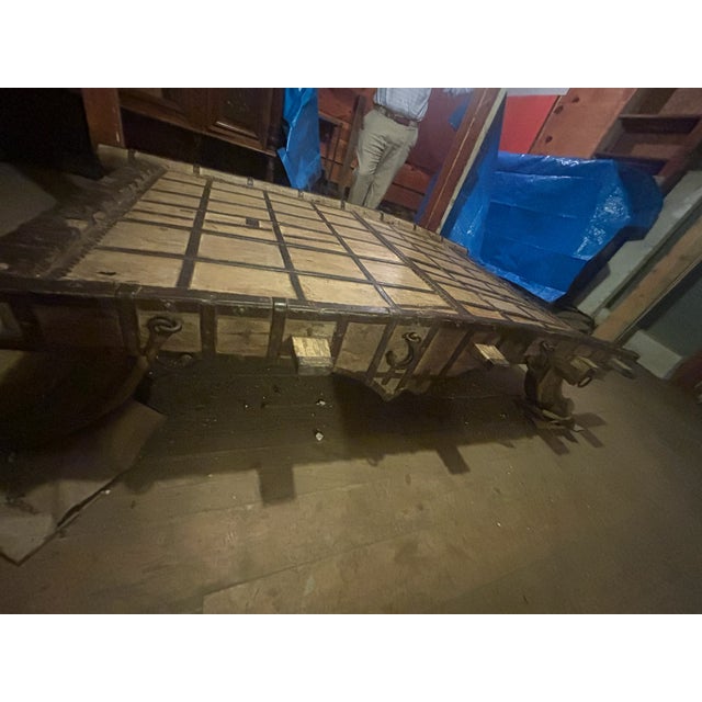 1940s Solid Wood Hutch For Sale - Image 4 of 4