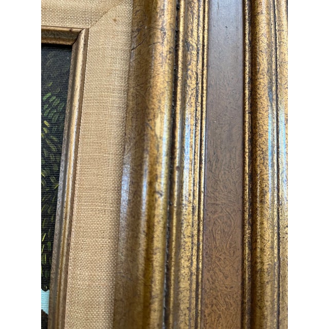 Vintage "New England Days" Framed Oil on Canvas Painting by Robert Franke For Sale - Image 9 of 12