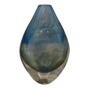 Orrefors "Kraka" Vase Signed, Sven Palmqvist, 1945