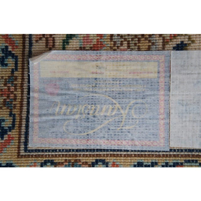 Karastan 100% Wool Oriental Palmette Animal 738 Area Rug Carpet Mat 6' X 9'' For Sale - Image 15 of 17