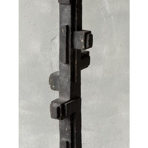 Vintage Brutalist Floor Lamp, 1970s For Sale - Image 6 of 11