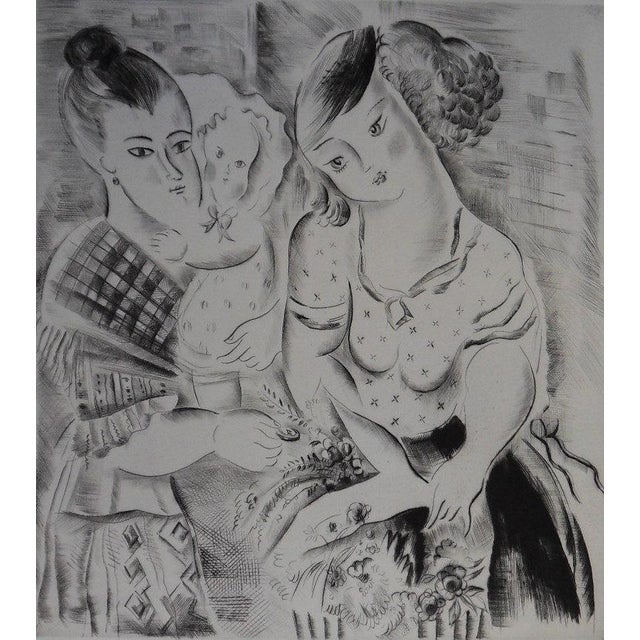 Mily Possoz, La fleuriste, Etching For Sale - Image 7 of 7