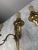 Metal Louis XVI Style Bronze Wall Lights, Set of 2 For Sale - Image 7 of 9