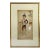 1908 "Torero" Antique Italian Bullfighter Costume Design Painting Watercolor on Paper by Alfredo Edel For Sale