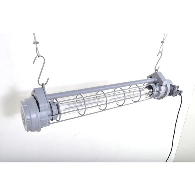 Vintage Industrial Dimmable Led Tube Pendant Light, 1970s For Sale - Image 6 of 13