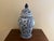 Blue Chinoiserie Large Blue and White Porcelain Ginger Jar For Sale - Image 8 of 10
