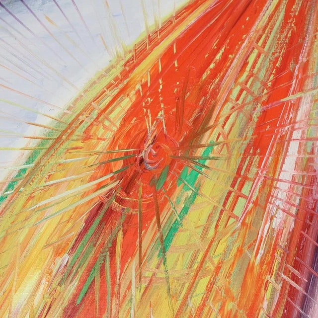 Hubertus Giebe, Der Maler, 1999, Oil on Canvas & Sculpture Object, Set of 2 For Sale - Image 7 of 12