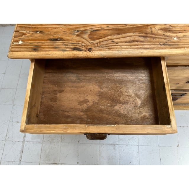 Rustic Haberdashery Shop Counter, 1890s For Sale - Image 9 of 14