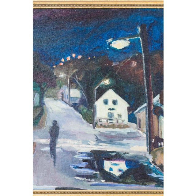 An original Julia Kelly painting of Provincetown, Massachusetts