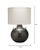 Grey Modern Two Handled Kettle Table Lamp For Sale - Image 4 of 4
