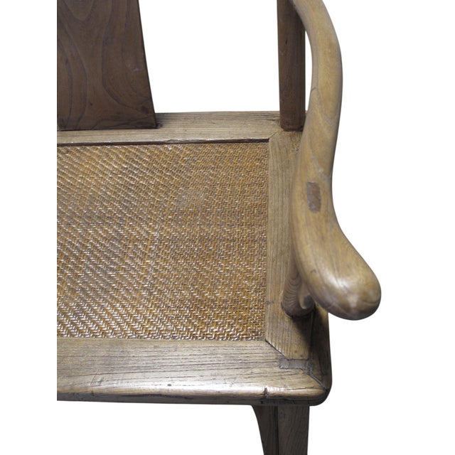 Mid 19th Century Pair of Antique Official's Hat Armchairs For Sale - Image 5 of 10