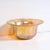 Art Nouveau Iridescent Yellow Blue Favrile Glass Bowl Signed l.c. Tiffany & Co For Sale - Image 14 of 14
