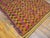 Mid 20th Century 1950s Multicolor Stripe Modern Vintage Moroccan Gallery Rug 6'6" X 15'10" Knotted Pile Wool Carpet For Sale - Image 5 of 6