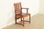 Stickley Brothers Antique Mission Oak and Cane Arts & Crafts Armchair For Sale - Image 15 of 15