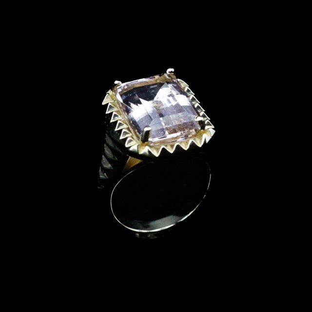 Liza Ring by Anjalé Size 7 For Sale In Los Angeles - Image 6 of 6