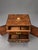 Wood English Victorian Burr Walnut Table Cabinet With Brass Inlay and Bramah Lock For Sale - Image 7 of 10