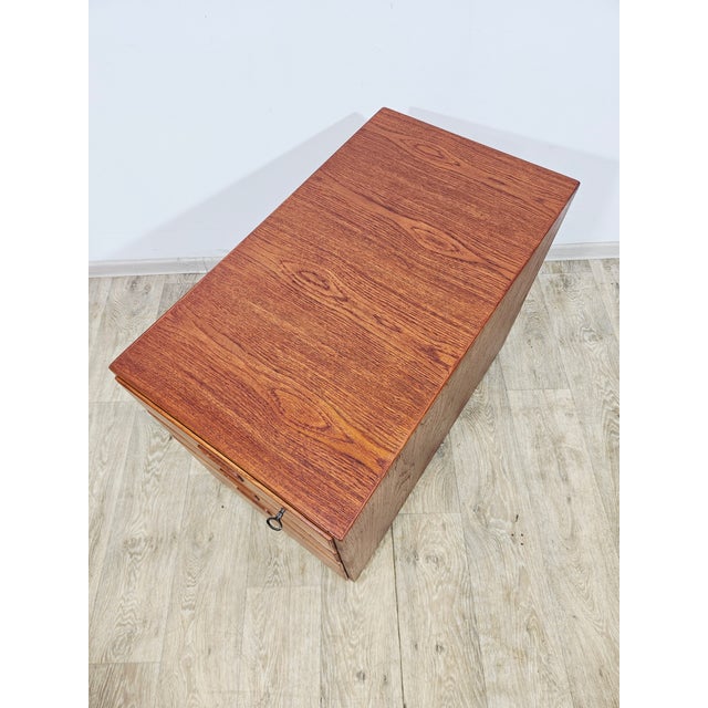 Vintage Teak Container by Niels Jonsson for Hugo Troeds, 1960s For Sale - Image 13 of 16