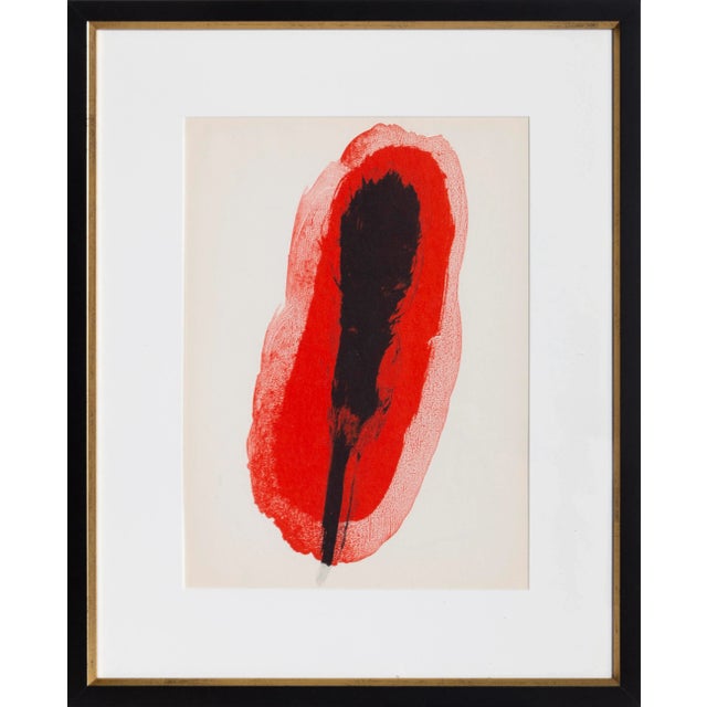 Untitled from Derriere le Miroir 6 Miro, Joan Year: 1961 Lithograph Size: 15 x 11 in. (38.1 x 27.94 cm) Framed Size: 22.5...