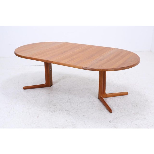 Vintage Dining Table in Teak from C.J. Rosengaarden For Sale - Image 6 of 15