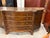 Traditional Century Furniture Marble-Top Serpentine Buffet For Sale - Image 3 of 12