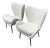 Four Hands Lainey Lounge Chairs, Pair For Sale