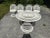 Plastic 1960s Fiberglass Style Patio Table & 4 Chairs For Sale - Image 7 of 7