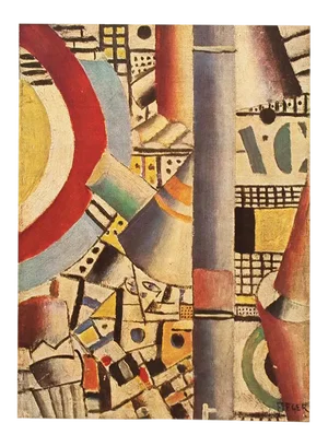 1947 After Fernand Léger "Clowns", Original Period Parisian Lithograph
