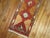 Folk Art Vintage Zabihi Collection Narrow Turkish Geometric Runner - 1'3" x 12'11" For Sale - Image 3 of 7