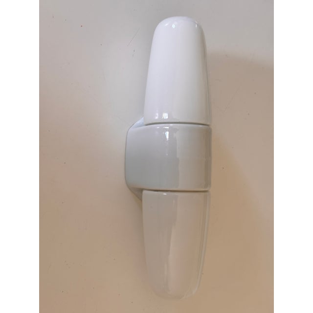 Vintage Model 6068 Sconce in Ceramic by Wilhelm Wagenfeld for Lindner, 1958 For Sale - Image 6 of 17