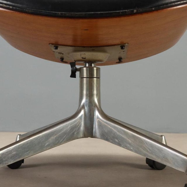 Metal Swivel Armchair by Ennio Fazioli for MIM, 1960s For Sale - Image 7 of 14