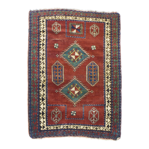 Fine Antique Kazak Rug 4'6" X 6’2"