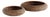 Burma Rattan Shallow Display Bowls, Set Of 2 For Sale