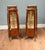 A superb pair of french louis xv style vitrines or display cabinets, richly mounted in gilt bronze and finished with...