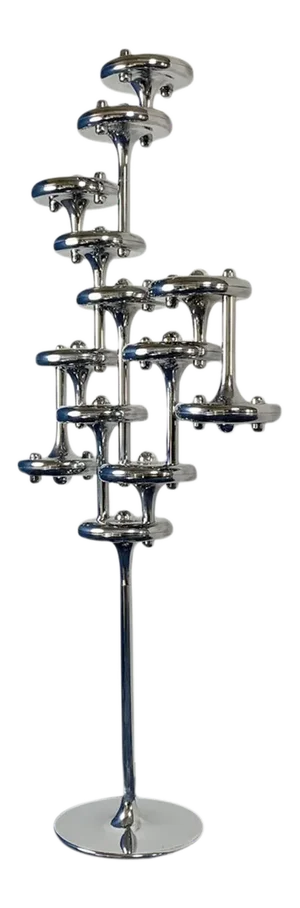 German Space Age System 2000 Floor Lamp by Fritz Nagel for Nagel, 1970s