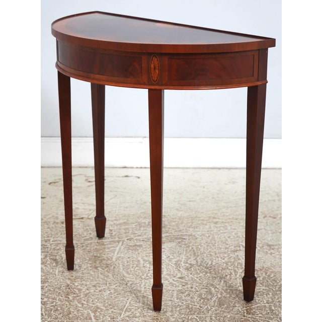Age: Approx: 15 Years Old Details: Quality Construction Mahogany Nice Inlay Work Throughout Federal Style Traditional...