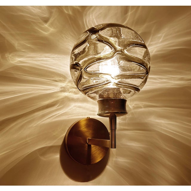 Mid-Century Modern Murano Glass Sconces from Doria Leuchten, 1970s, Set of 2 For Sale - Image 15 of 18