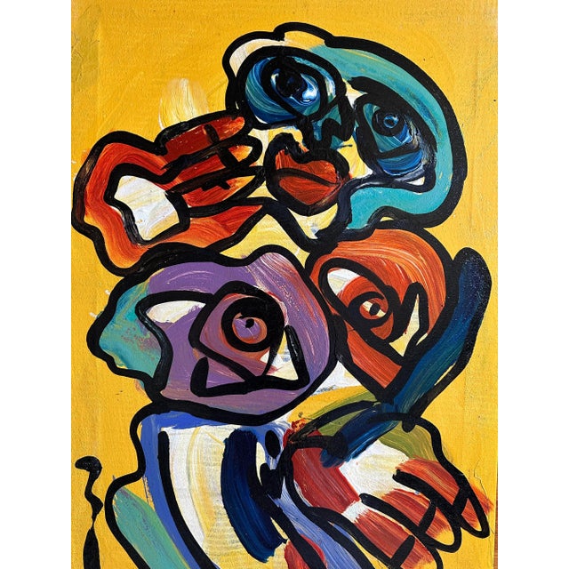 Abstract Expressionism Original Peter Keil Painting - Junge Wilde Collection For Sale - Image 3 of 5