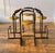 Set of Five 1980s Amisco Postmodern Tubular Steel and Yellow Leather Barstools For Sale - Image 15 of 18